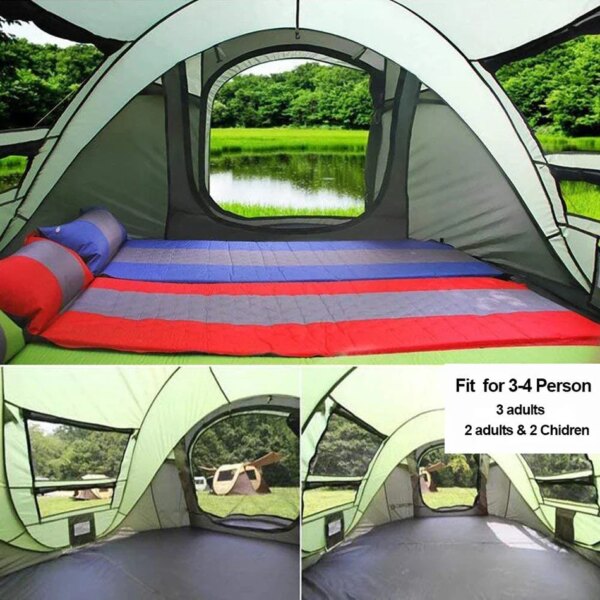 1-4 Person Outdoor Automatic Camping Tent Beach Tent for Waterproof Beach Tent Camping Travel