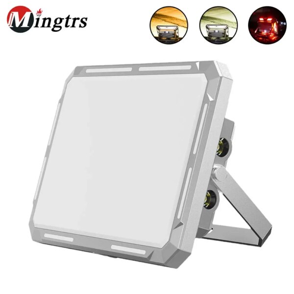20000LM Powerful LED Camping Lamp Type-c Rechargeable Strong Magnetism Work Light Infinite Dimming Outdoor Camping Tent Lantern
