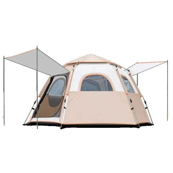 3-4/5-8 Person Pop Up Tent for Camping Outdoor Dome Tent Automatic Easy Setup Waterproof Family Tent Hiking Backpacking