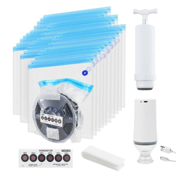 30 Bags Filament Storage Vacuum Bag 3D Printer PLA/ABS/TPU Filament Dryer Safekeeping Humidity Resistant  For 3D Printer Parts