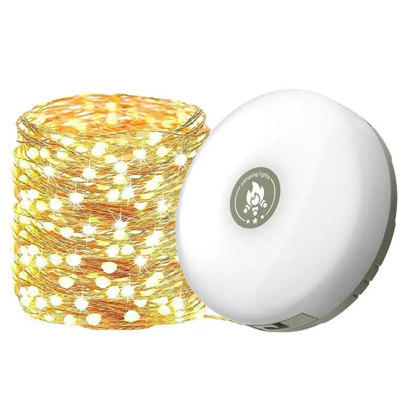 Camping Light Outdoor Atmosphere Tent Decoration LED Light String With Campsite Small Color Light String