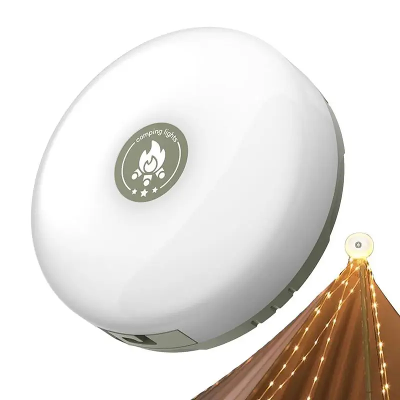 Camping Light Outdoor Atmosphere Tent Decoration LED Light String with Campsite Small Color Light String Portable Light String