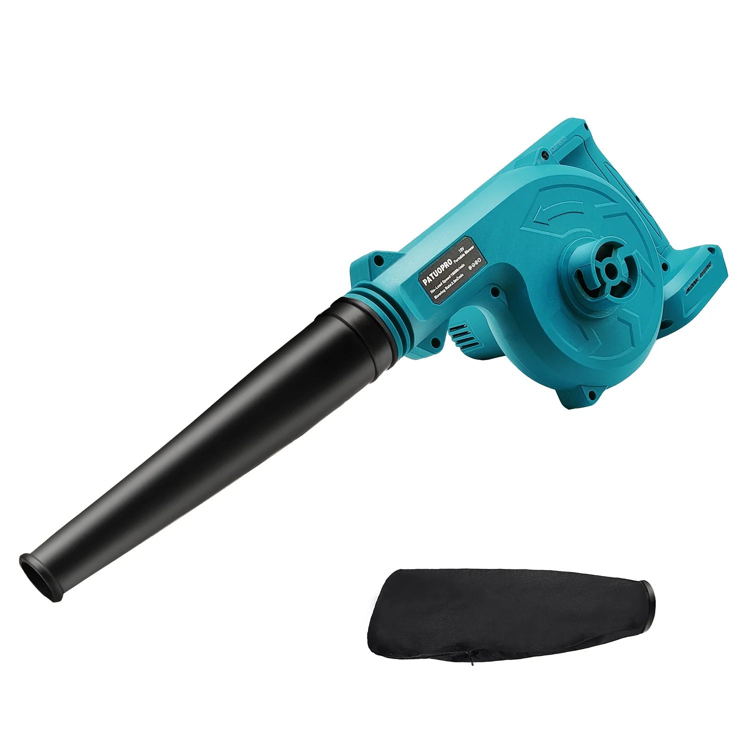 Cordless Leaf Blower for Computer Dust Collector Dust Snow Blowing Hand Power Tool fit Makita 18V Battery(No Battery)