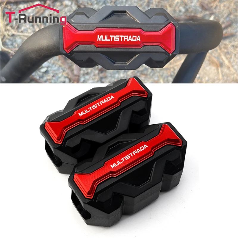 For DUCATI MULTISTRADA 950 1200 /1260 /S /ST V2 V2S V4 RALLY V4S 2022 2021 Motorcycle Bumper Trim Block Engine Protection Guard
