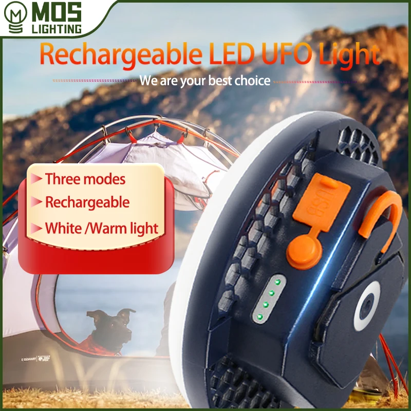MOSLIGHTING 7200Mah High Endurance, Rechargeable, Portable High-quality Outdoor Fishing, Exploration, Hiking, Camping Light