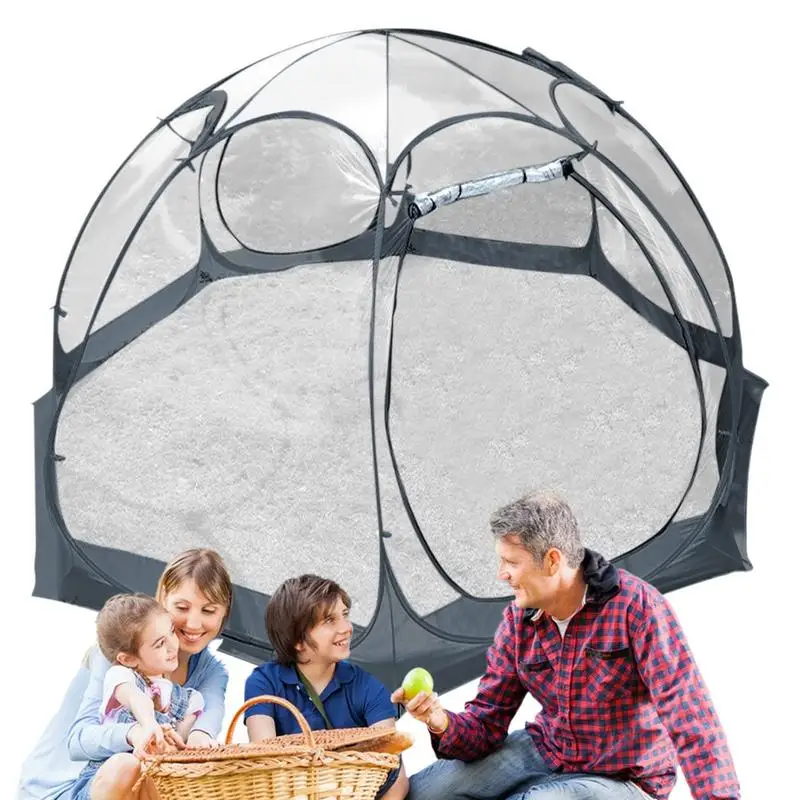 Outdoor Bubble Tent Dustproof Waterproof Bubble House Foldable Bubble House For Camping Backyard Garden Party Thickened Tent For