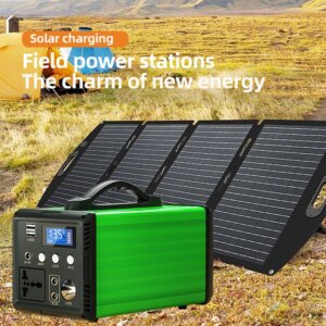 Outdoor Energy Storage Supply Power Bank for Camping Portable Power Station Outdoor Solar Generator Camping Solar Generator Home