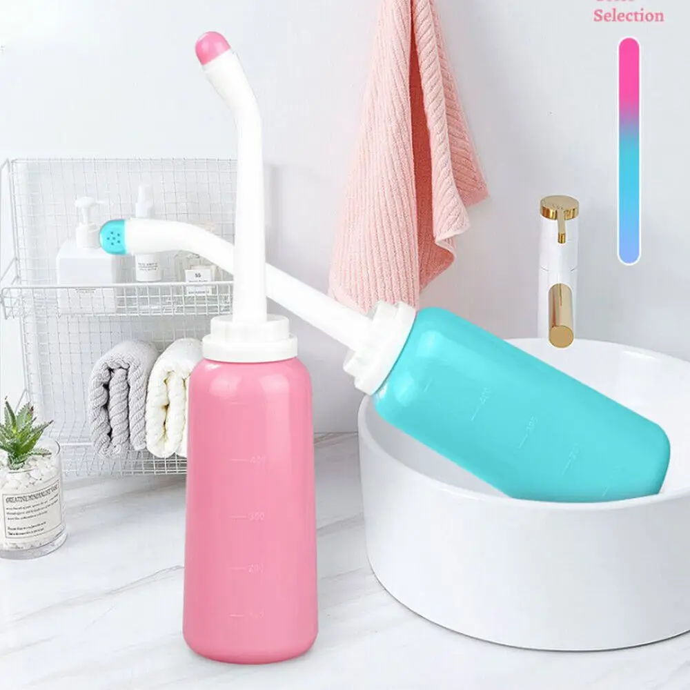 Portable Bidet Spray Handheld Travel Bidet For Pregnant Women Cleansing Water Washer Bottle 500ml