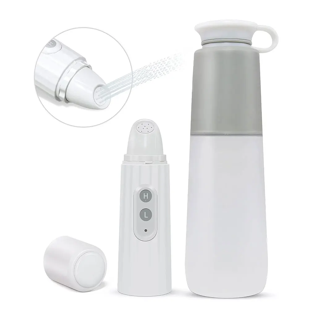 Portable Travel Hand Held Electric Bidet Sprayer Personal Cleaner Baby Care Hygiene Large Capacity Bottle Spray Washing