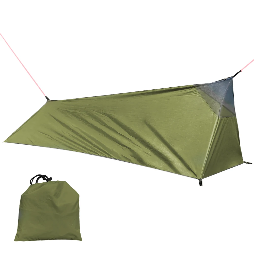 Ultralight Tourist Backpacking Tent Outdoor Camping Traveling Sleeping Bag Tent Lightweight Single Person Tent with Mosquito Net