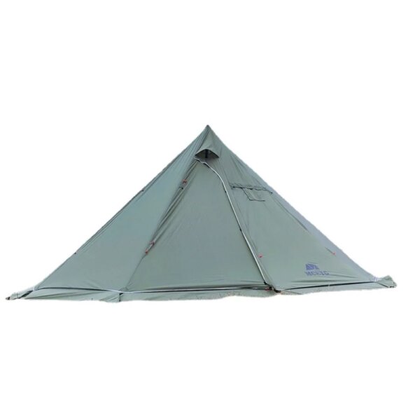 5-8 People Tipi Hot Tent with Stove Jack Camping Pyramid Teepee Tent for Outdoor Camping Backpacking Hiking